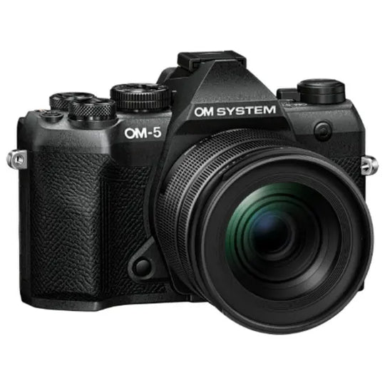 OM System OM-5 Mark II Black Body w/ 12-45mm f/4 Pro Lens Compact System Camera