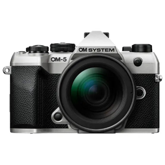 OM System OM-5 Mark II Silver Body w/ 12-45mm f/4 Pro Lens Compact System Camera
