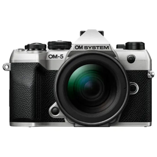 OM System OM-5 Mark II Silver Body w/ 12-45mm f/4 Pro Lens Compact System Camera