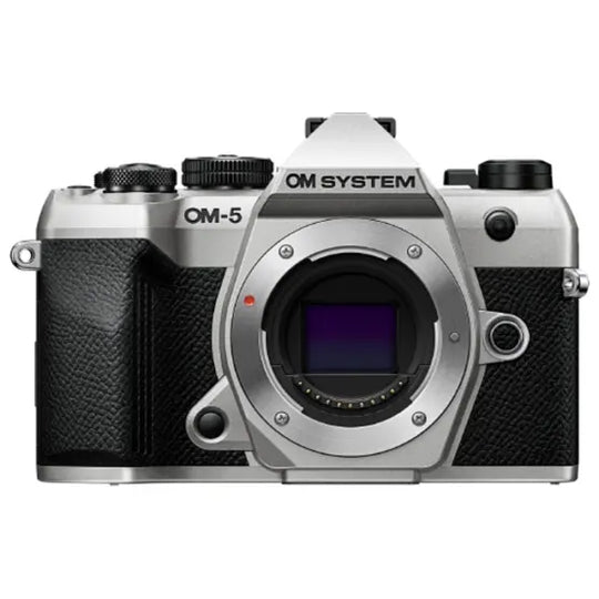 OM System OM-5 Mark II Silver Body w/14-150mm f/4.0-5.6 Mark II Lens Compact System Camera