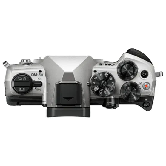 OM System OM-5 Mark II Silver Body w/14-150mm f/4.0-5.6 Mark II Lens Compact System Camera