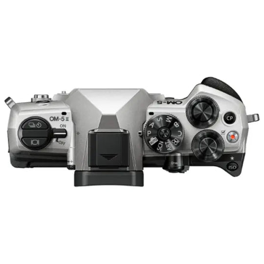 OM System OM-5 Mark II Silver Body w/14-150mm f/4.0-5.6 Mark II Lens Compact System Camera