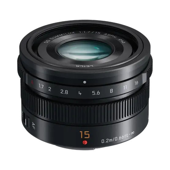 Panasonic Leica 15mm f/1.7 Summilux Lens