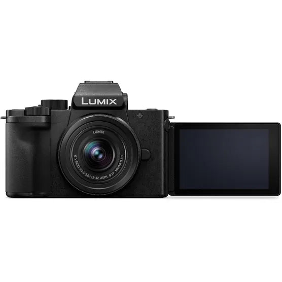 Panasonic Lumix G100D w/12-32m n f/3.5-5.6 Black Compact System Camera