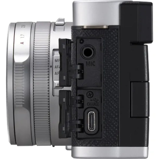 Panasonic LUMIX L10 - Silver Premium Compact Camera