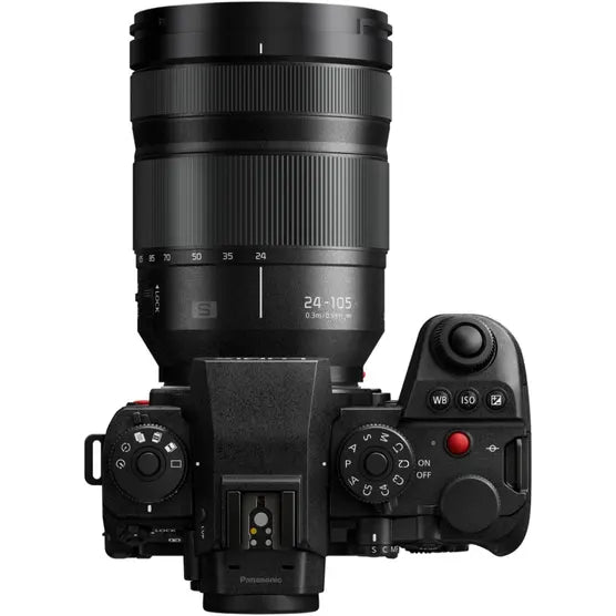 Panasonic Lumix S1II Body w/ Lumix S 24-105mm f/4 Macro OIS Lens Compact System Camera