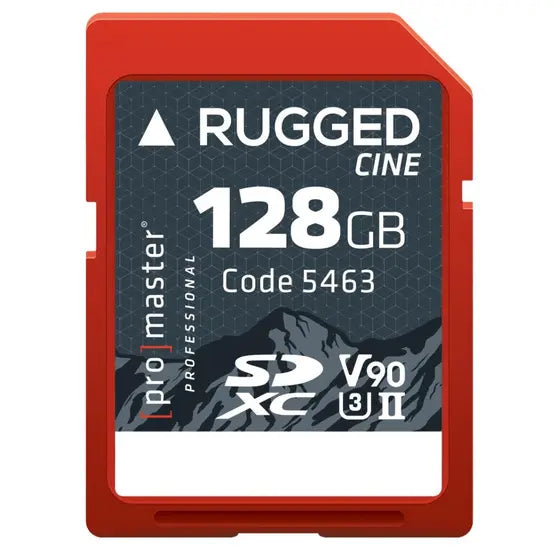 PM SDXC Rugged CINE 300MB/s UHS-II U3 V90 Professional Memory Card