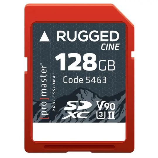 PM SDXC Rugged CINE 300MB/s UHS-II U3 V90 Professional Memory Card