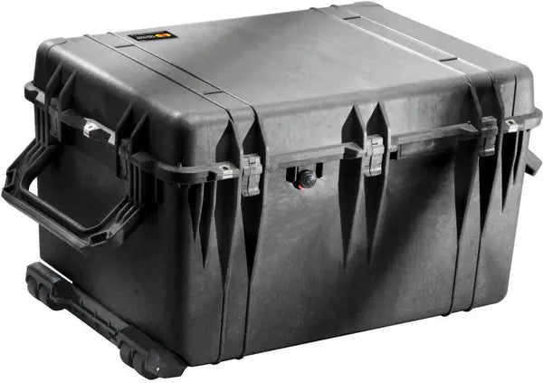 Pelican 1660 Black Case with Padded Dividers