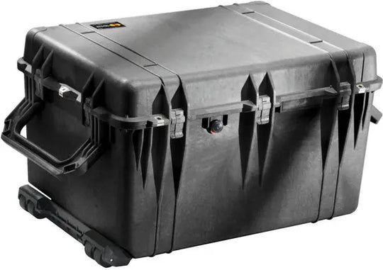 Pelican 1660 Black Case with Padded Dividers