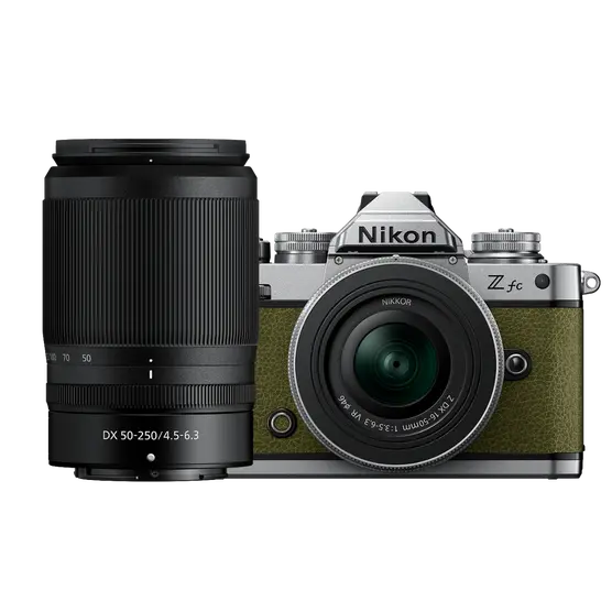 Z fc Body + Nikkor Z 16-50mm VR + Z 50-250mm VR Lens