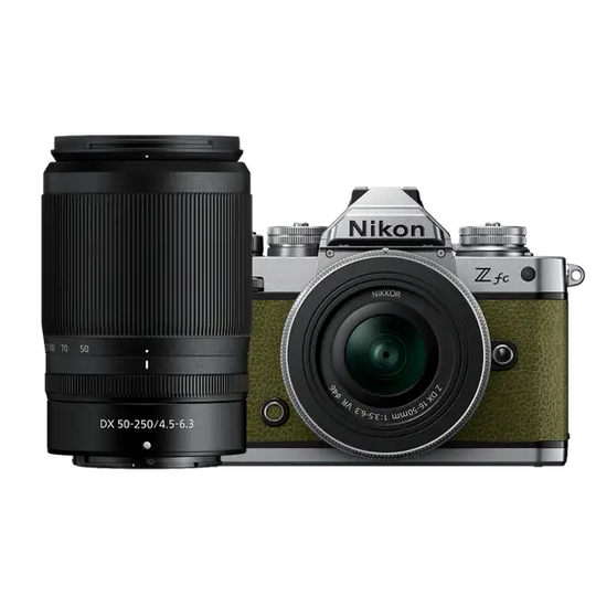 Z fc Body + Nikkor Z 16-50mm VR + Z 50-250mm VR Lens