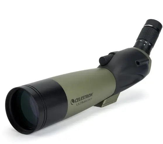 Celestron Ultima 80 20-60x80 Spotting Scope with 45 Degree Eyepiece & Smartphone Ad