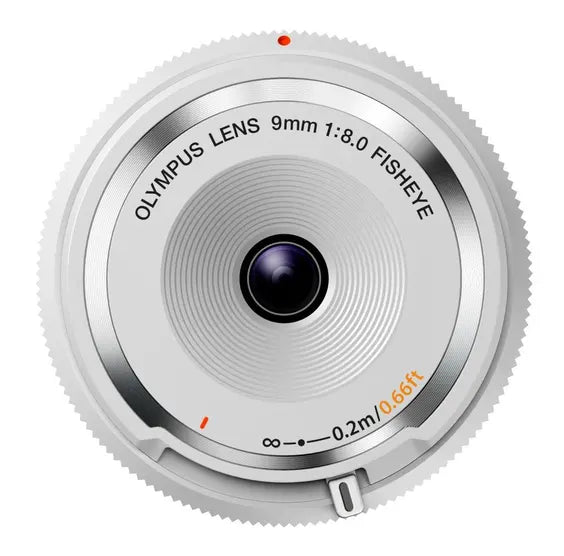 Olympus 9mm f/8.0 White Fisheye Body Cap Lens