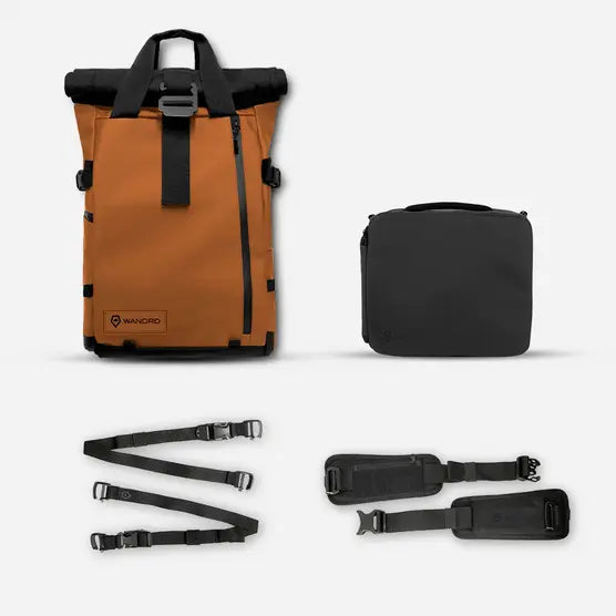 Wandrd PRVKE 31 Sedona Orange Photo Bundle - V3