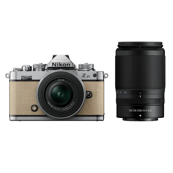 Z fc Body + Nikkor Z 16-50mm VR + Z 50-250mm VR Lens