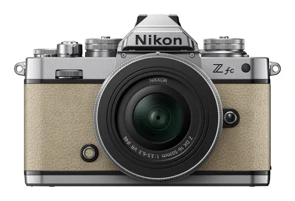 Nikon Z fc Sand Beige w/Nikkor Z DX 16-50mm VR Lens SL Mirrorless Camera