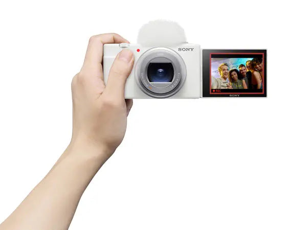 Sony ZV-1 Mark II White Digital Vlog Camera CameraClix