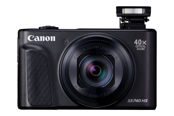 Canon Powershot SX740HS Black Digital Compact Camera