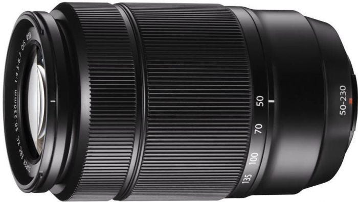 Fujifilm XC 50-230mm f/4.5-6.7 Black Lens