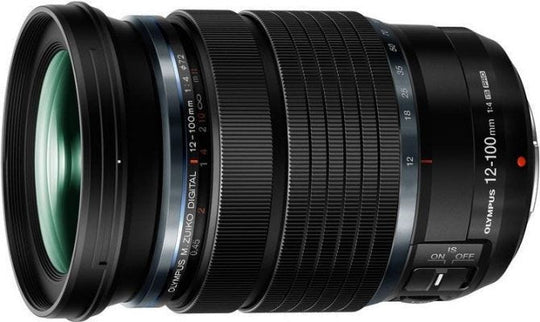 Olympus M.Zuiko 12-100mm f4.0 PRO Black Lens