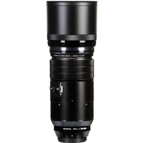Olympus M.Zuiko ED 300mm f/4.0 IS PRO Black Lens