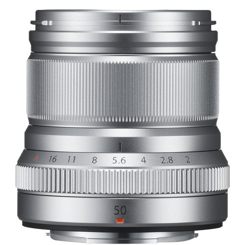 FujiFilm X Lens XF50mm f/2 R WR Silver Lens