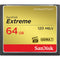 SanDisk 64GB Extreme CompactFlash 150MB/s