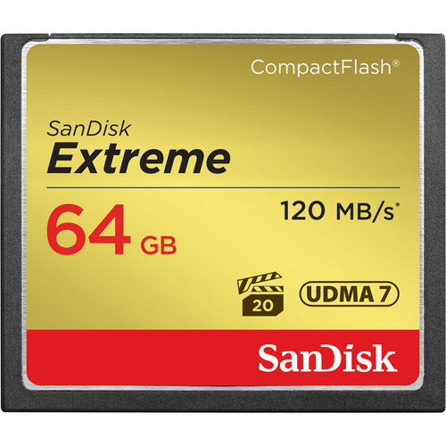 SanDisk 64GB Extreme CompactFlash 150MB/s