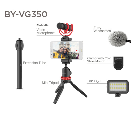 Boya Universal Smartphone Video Kit