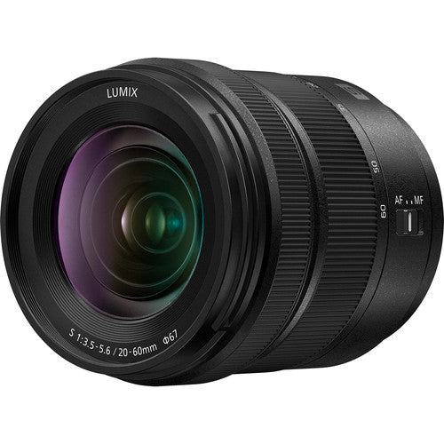 Panasonic Lumix S 20-60mm f/3.5-5.6 Compact Wide Angle Lens