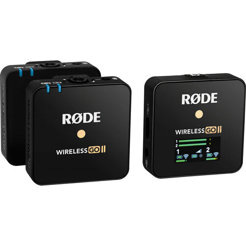 Rode Wireless GO II Dual Channel Compact Wireless Microphone System (2.4 GHz)