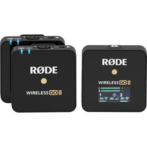 Rode Wireless GO II Dual Channel Compact Wireless Microphone System (2.4 GHz)