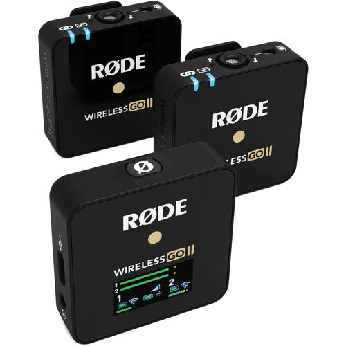 Rode Wireless GO II Dual Channel Compact Wireless Microphone System (2.4 GHz)