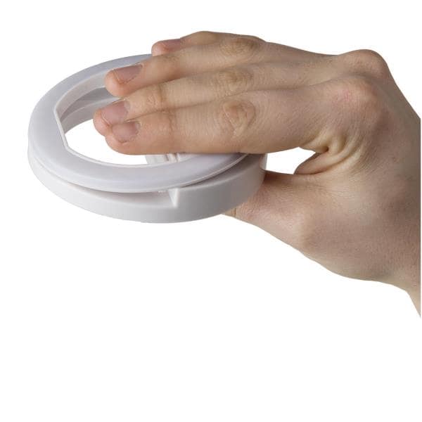 Celly Selfie Light Pro - White Clip-On LED Ring Light