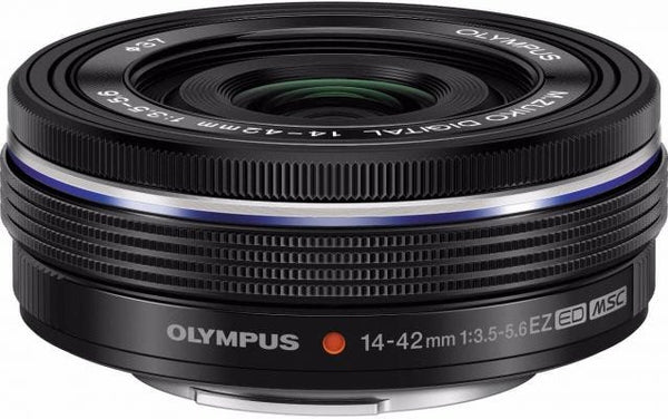 OM SYSTEM 14-42mm f/3.5-5.6 EZ Black Lens | CameraClix