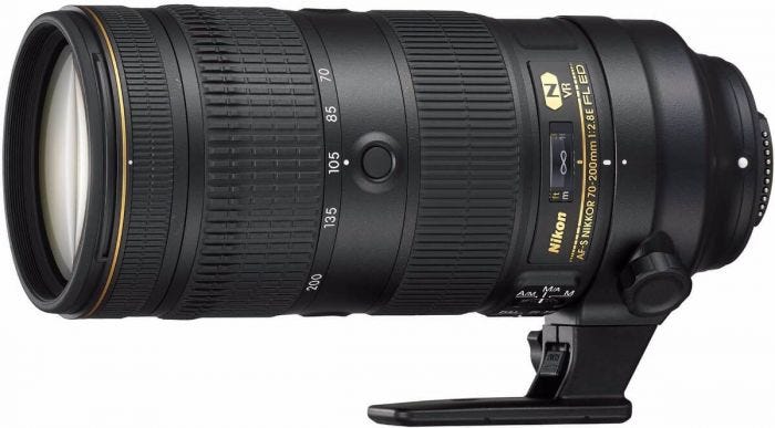 Nikon AF-S Nikkor 70-200mm f/2.8E FL ED VR Telephoto Lens