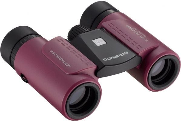 Olympus 8x21 RC II Waterproof Magenta Binocular