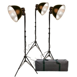 PM  Basic 3-Light Studio Reflector Kit