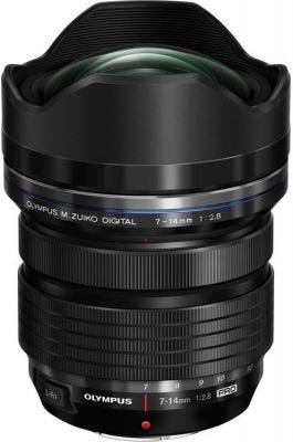 Olympus M.Zuiko Pro 7-14mm f/2.8 Lens Black