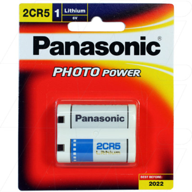 Panasonic 2CR5 6V Lithium Battery