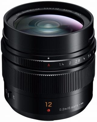 Panasonic Leica DG Summilux 12mm f/1.4 ASPH Lens