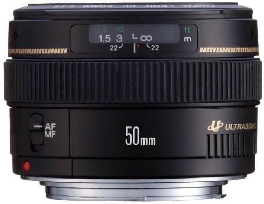 Canon EF 50mm f/1.4 USM Lens