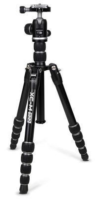 PM XC-M 522K Professional Tripod Kit - Silver