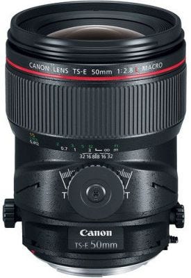 Canon TS-E 50mm f/2.8L Tilt Shift Lens w/Macro