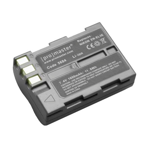 PM Nikon EN-EL3E Battery for D3000, D40, D50, D5000 and D60