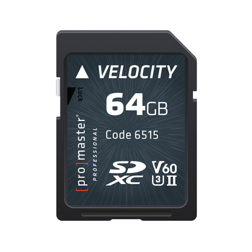 PM  SDXC Velocity CINE - V90 Video Speed Class 2000x 300MB/s UHS-II U3