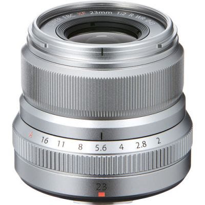 Fujifilm XF 23mm f/2 R WR Silver Lens