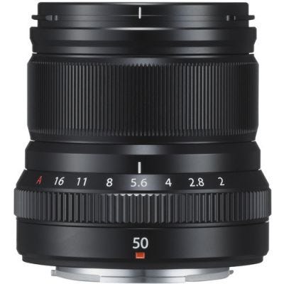 FujiFilm X Lens XF50mm f/2 R WR Black Lens