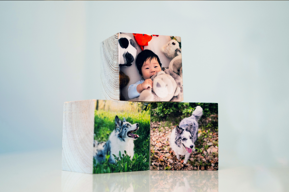 Photo Wood Block - Mini Stax